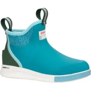Xtratuf Women's Ankle 6" Waterproof Slip Resistant Deck Sport Boot -Green- ADSW-300