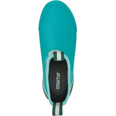 Xtratuf Women's Ankle 6" Waterproof Slip Resistant Deck Sport Boot -Green- ADSW-300