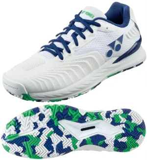 Yonex Power Cushion Eclipsion 4 All Court Womens Tennis Shoes - White / Aloe