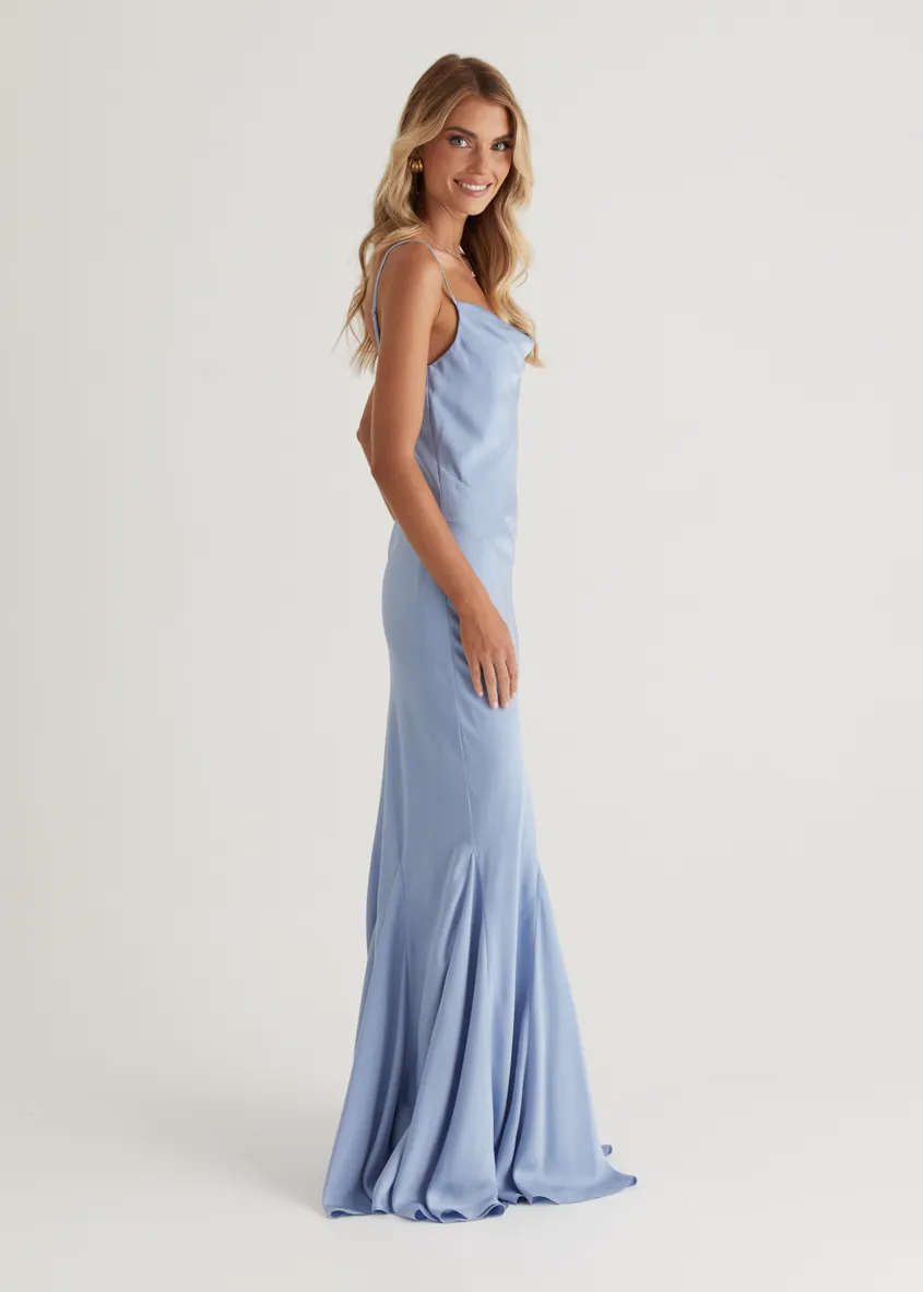 Zita Maxi Dress - Sky Blue